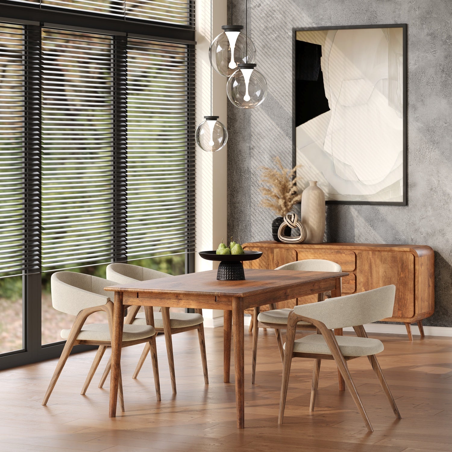 MARIAN Extendable table - 160x90 cm