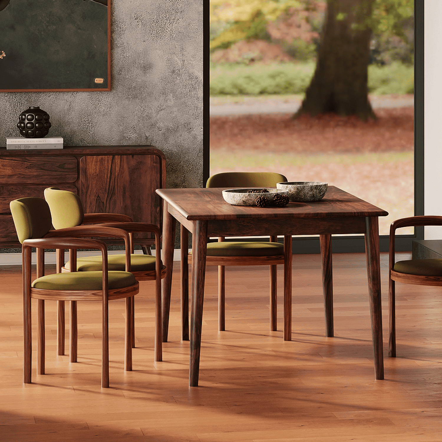 MARIAN Extendable table - 160x90 cm